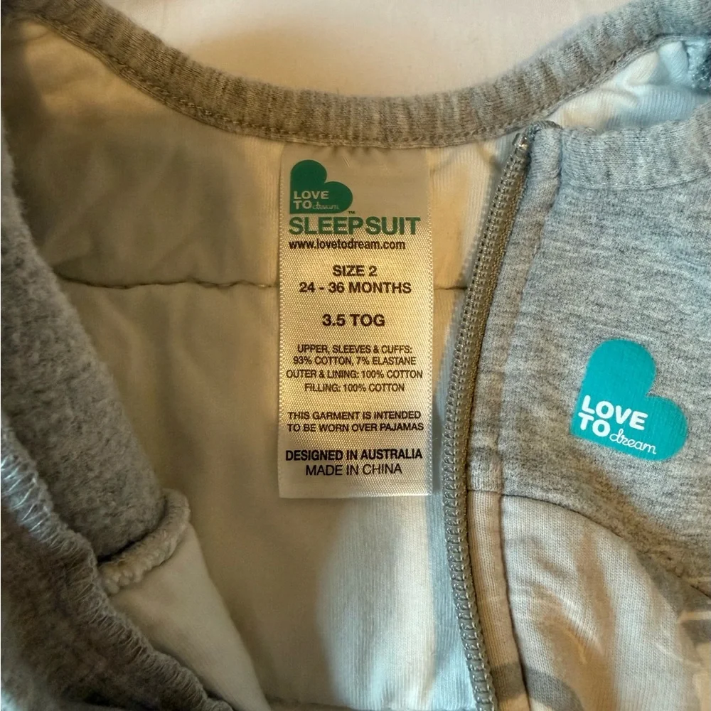Love to Dream sleepsuit
